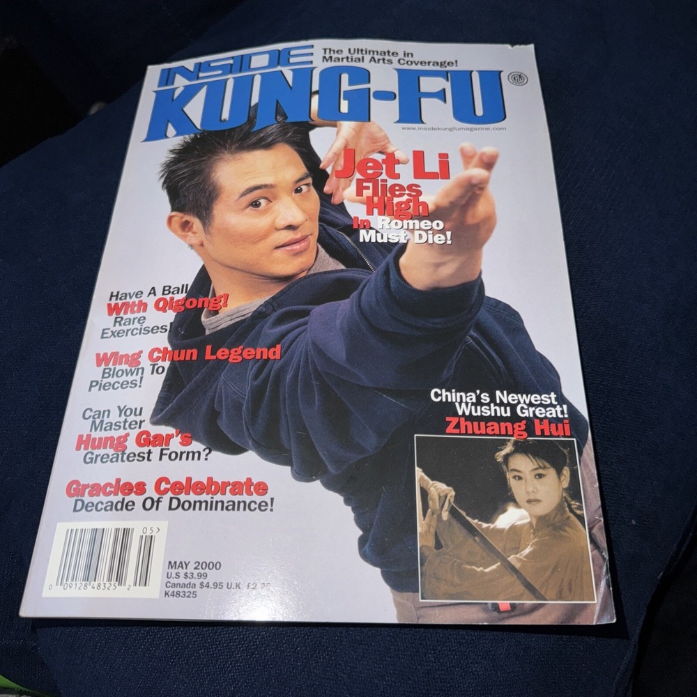 Inside Kung Fu Magazine May 2000 Jet‎ Li Romeo Must Die Wing Chun Wu Shu UFC Bjj